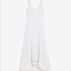 Lace Trim Handkerchief Dress